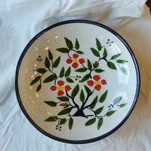 California Majolica Bowl Hartman Studios MCM